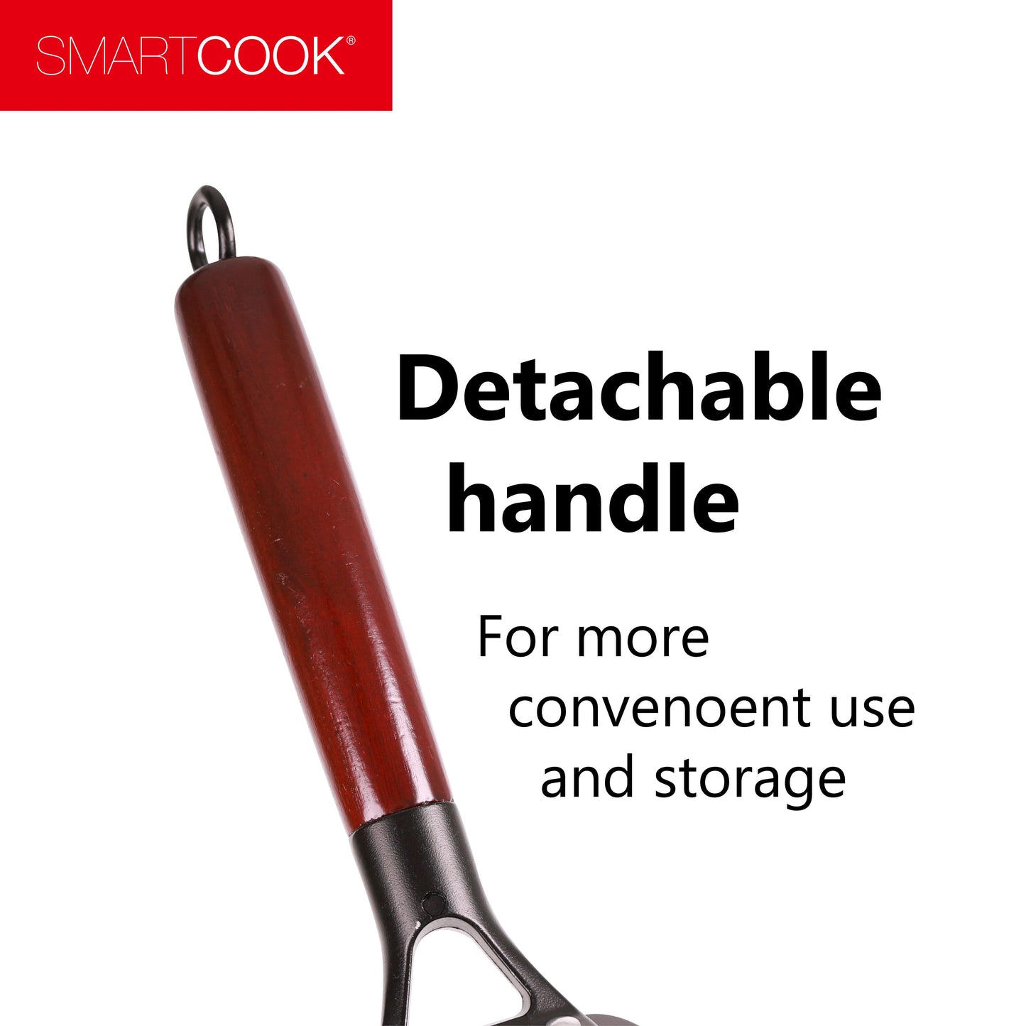 SmartCook Square Griddle Pan/Double Burner Carbon Steel With Utensils Set , Skillets Pan , Durable, Foodi , Perfect for Stove-Tops, Non-Toxic Cookware Set, Bakelite Handle, Cookware set, PFOA Free, Dishwasher Safe cookware pots and